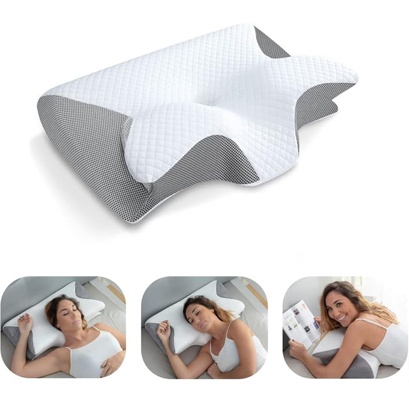 New Memory Foam Cervical Pillo - огляд і ціна Anti Snore Contour Pillow