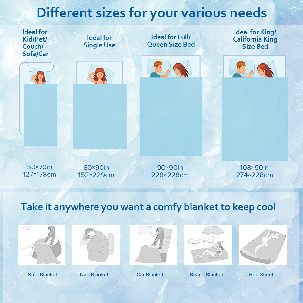 Cooling Blanket Suitable for H - огляд і ціна Cooling Blanket Hot Sleepers