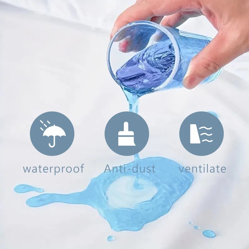 Waterproof Mattress Protector, - огляд і ціна Waterproof Mattress Protector Breathable