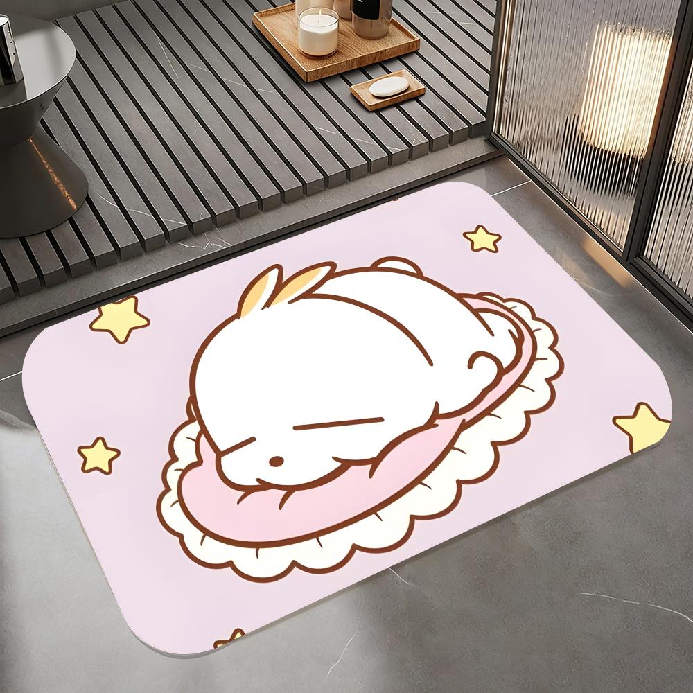Cartoon-M-MashiMaro Floor Mat  - огляд і ціна Quick Dry Diatomite Bath Mat