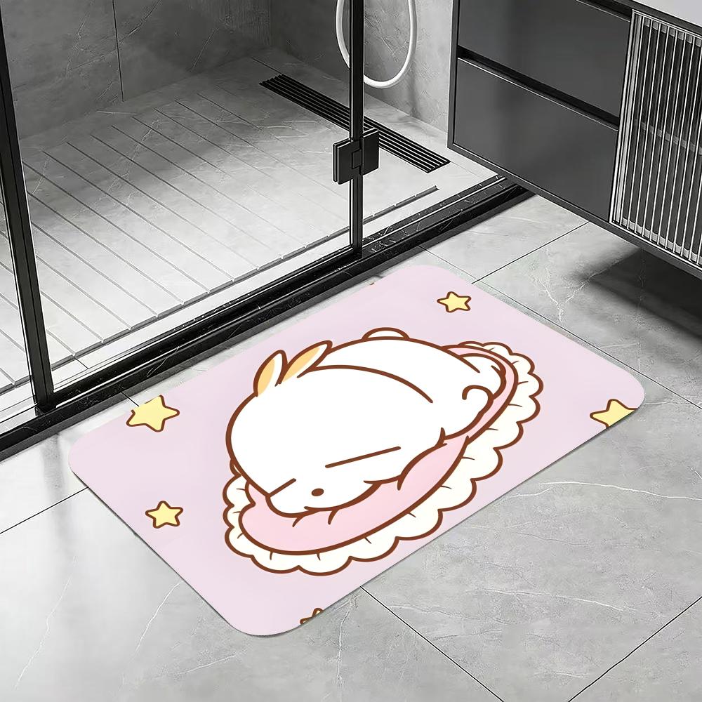 Cartoon-M-MashiMaro Floor Mat  - огляд і ціна Quick Dry Diatomite Bath Mat
