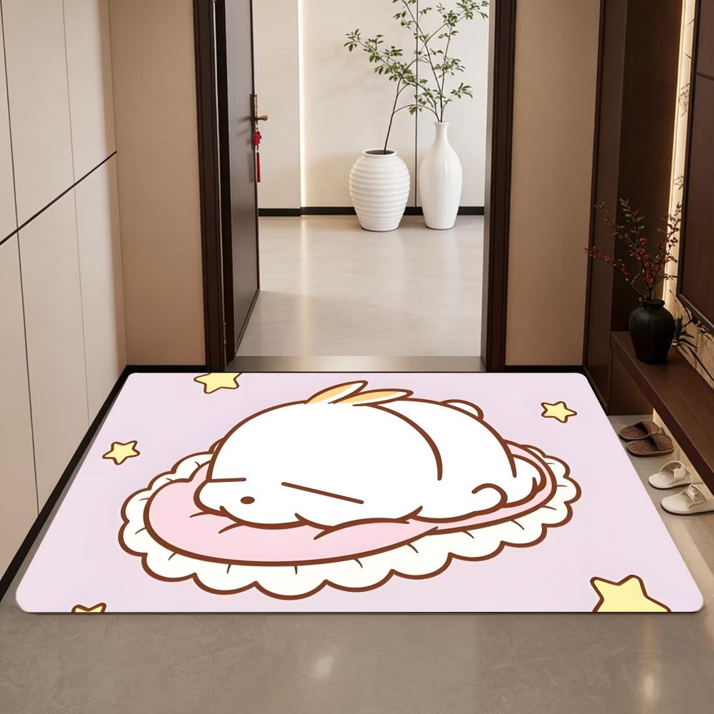 Cartoon-M-MashiMaro Floor Mat  - огляд і ціна Quick Dry Diatomite Bath Mat