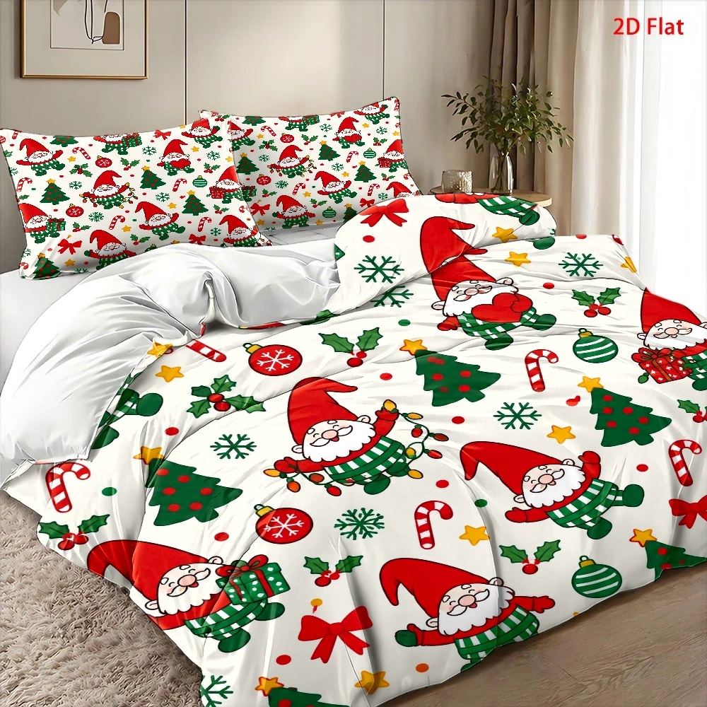 Christmas Gnome Christmas Tree - огляд і ціна Duvet Cover Sets With Zipper
