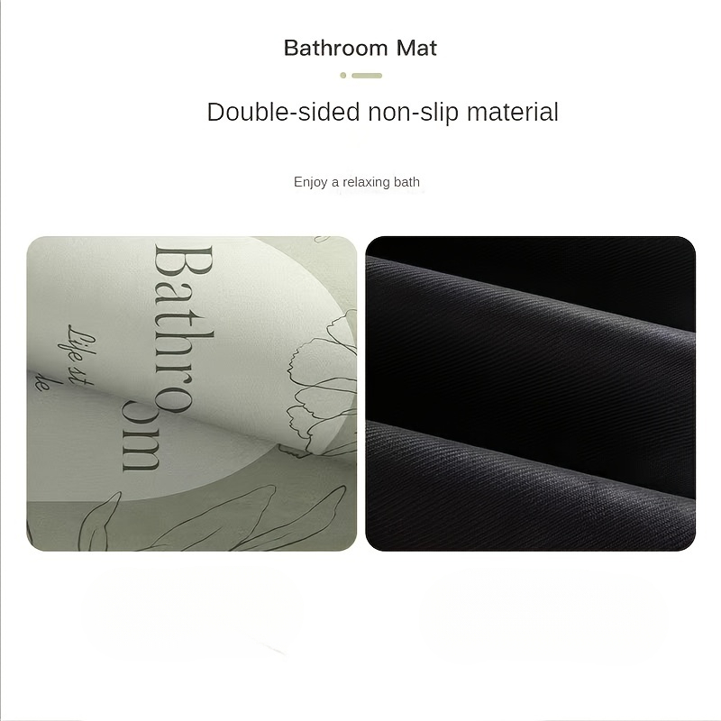 Square Entrance Mat Quick Dry  - огляд і ціна Quick Dry Diatomite Bath Mat